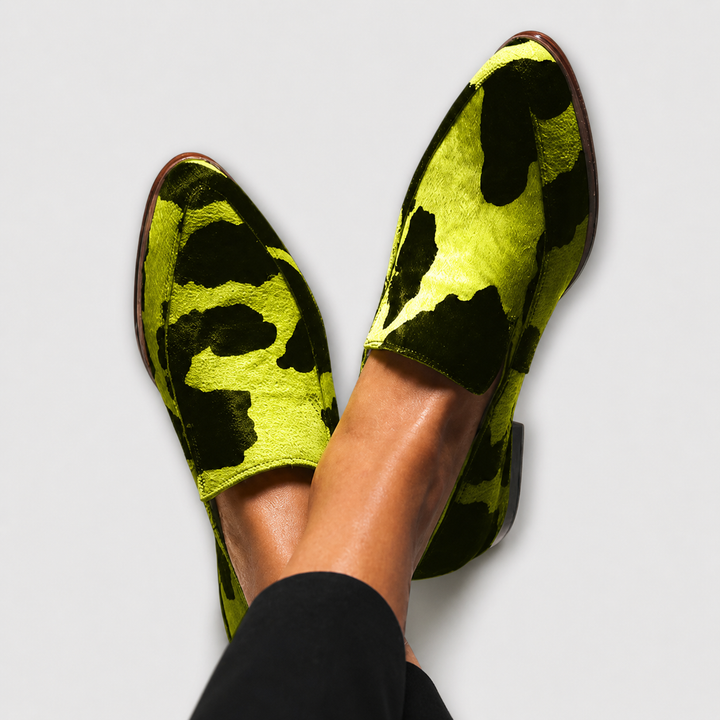 Paloma | Mocassins Imprimé Vache