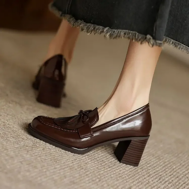 Noémie | Escarpins esprit mocassin