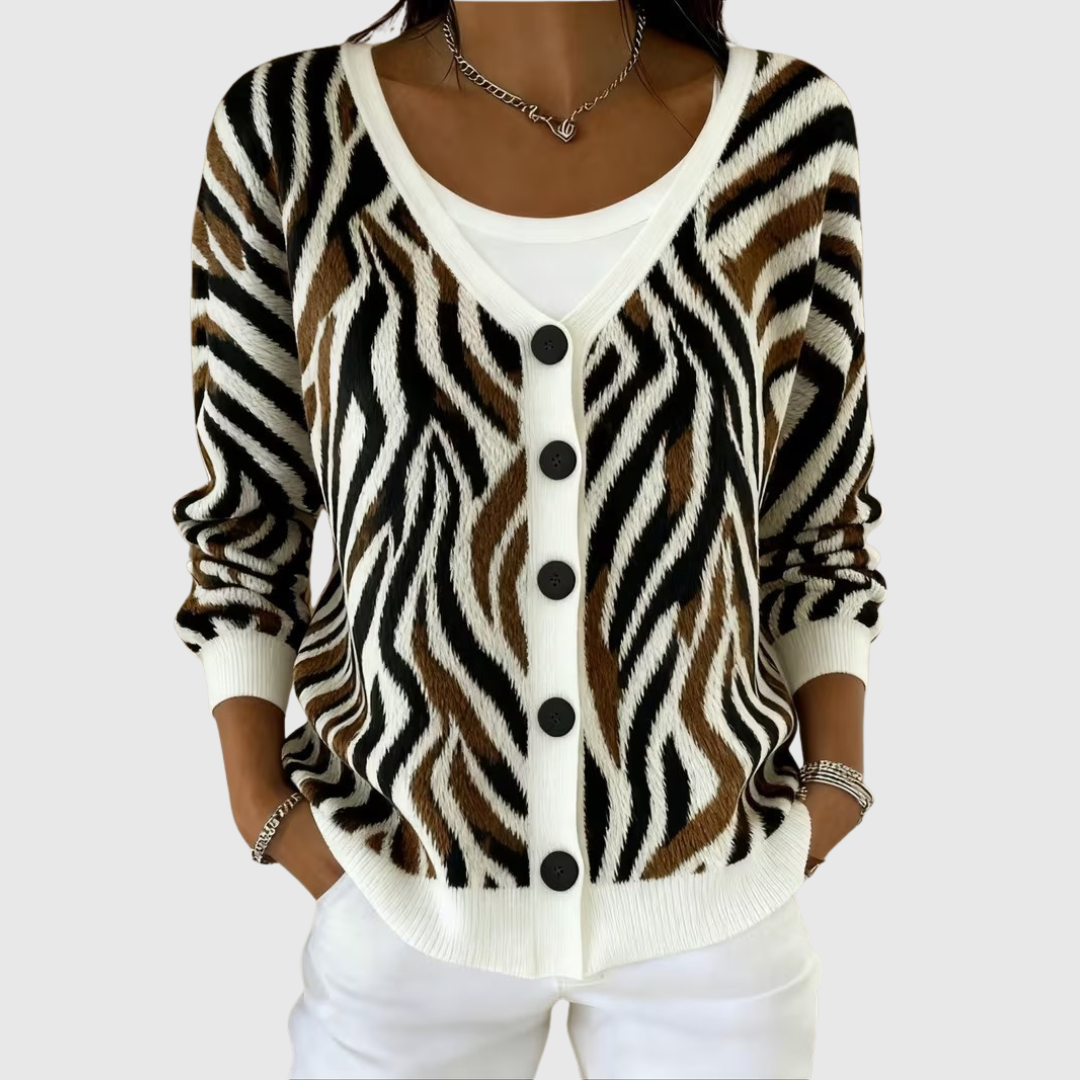 Quitterie | Cardigan Douillet en Maille Boutonné
