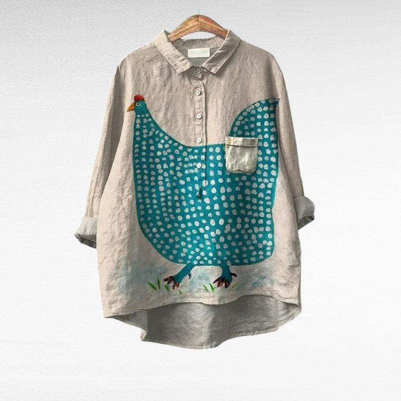 Céline - Blouse élégante d&