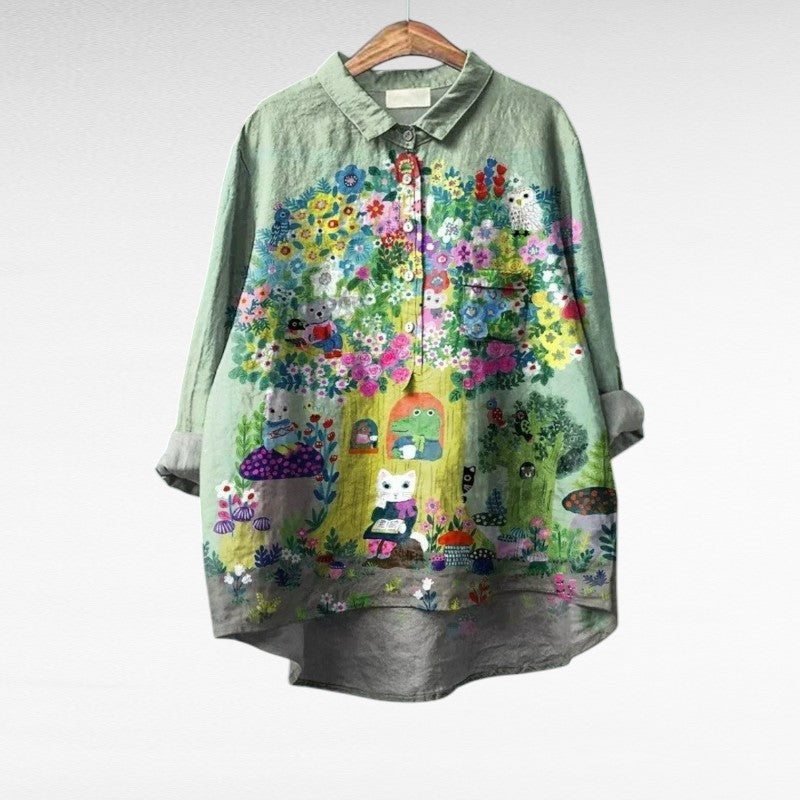 Caroline - Blouse élégante d&