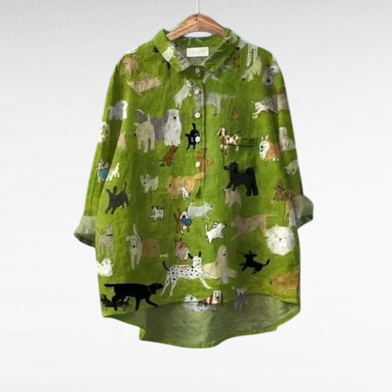 Cécile - Blouse élégante d&