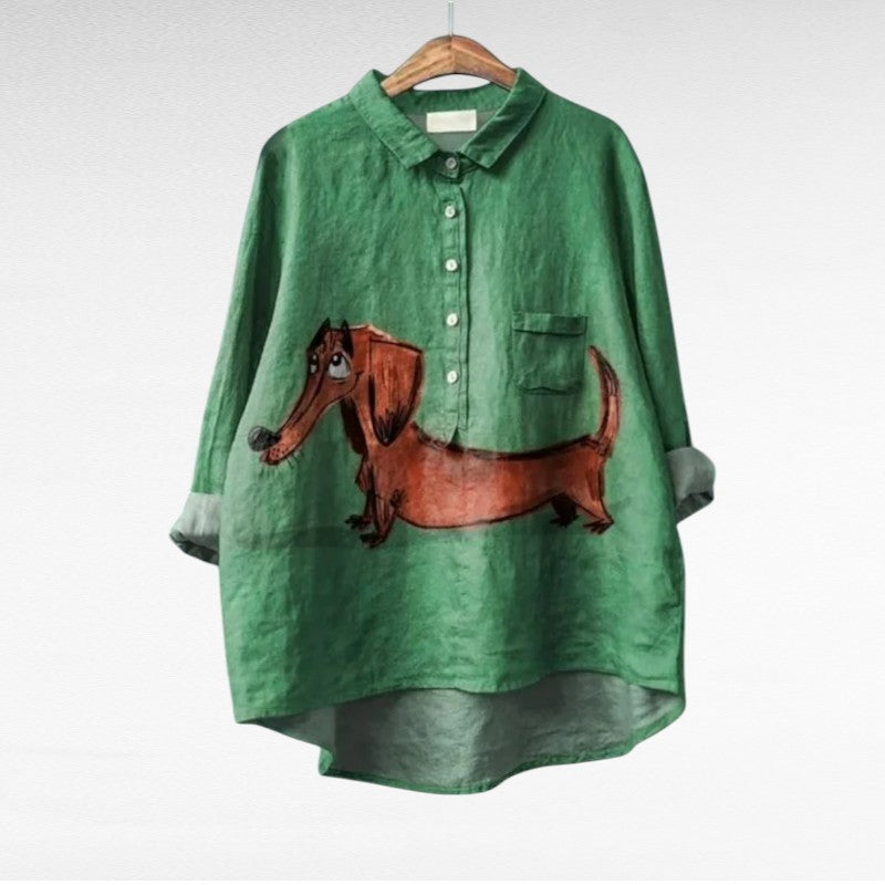 Clotilde - Blouse élégante d&