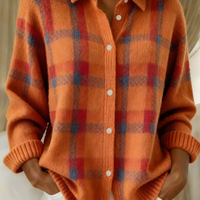 Candice | Cardigan à Carreaux