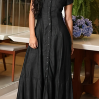 Eliza - Robe Longue en Jean