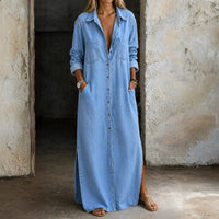 Delphine - Robe à Boutons