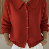 Véronique | Cardigan à Col Chemise