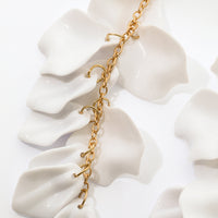 Boucles d'Oreilles en Pétales d'Orchidée