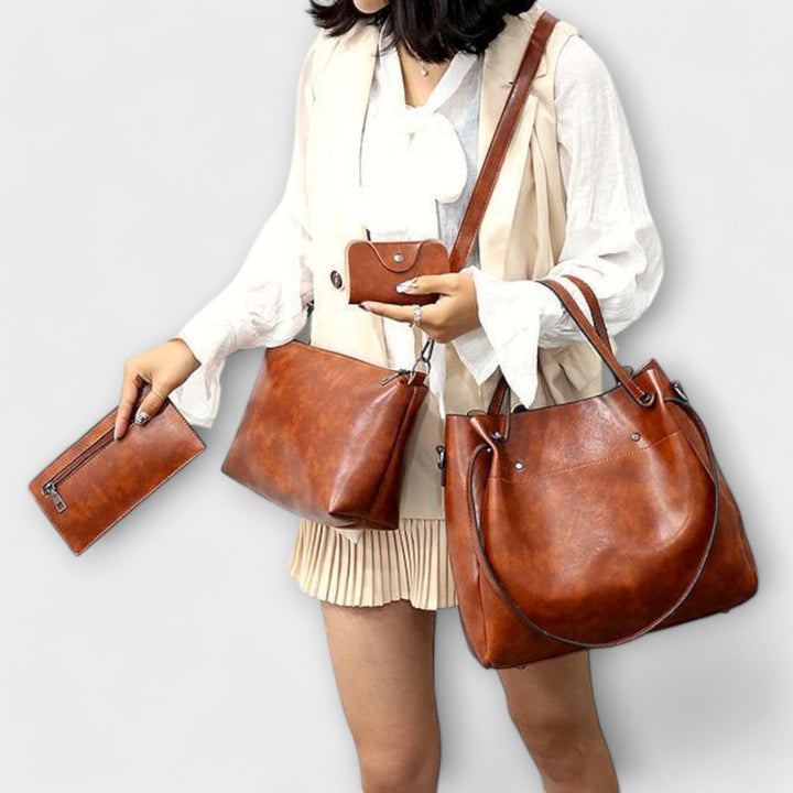 Azalée - Ensemble de sacs vintage de 4 pièces
