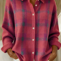 Candice | Cardigan à Carreaux