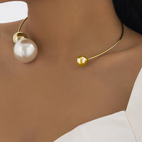Colliers en Perles Métalliques