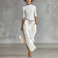 Diane - Ensemble de Sport Pantalon Large avec Cordon