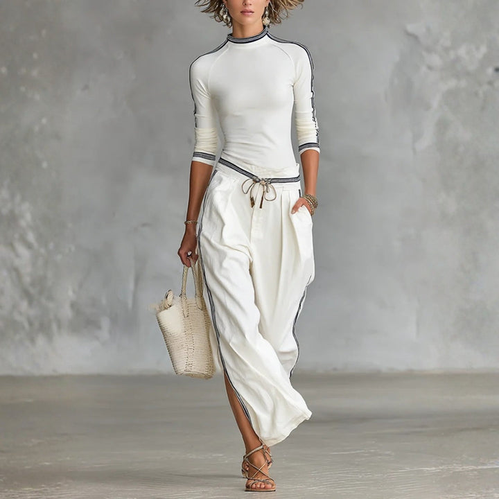 Diane - Ensemble de Sport Pantalon Large avec Cordon