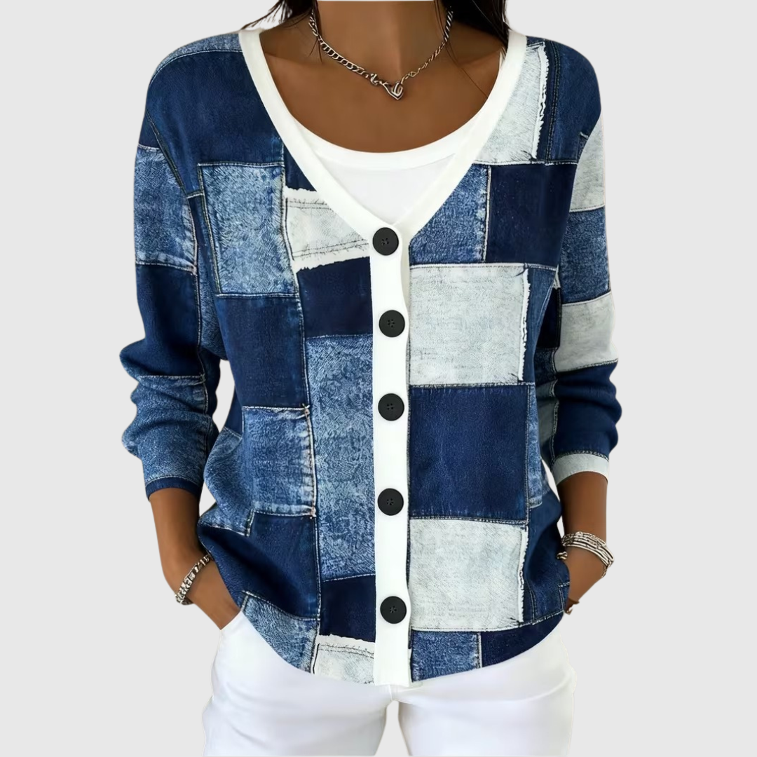 Irène | Cardigan Douillet en Maille Boutonné