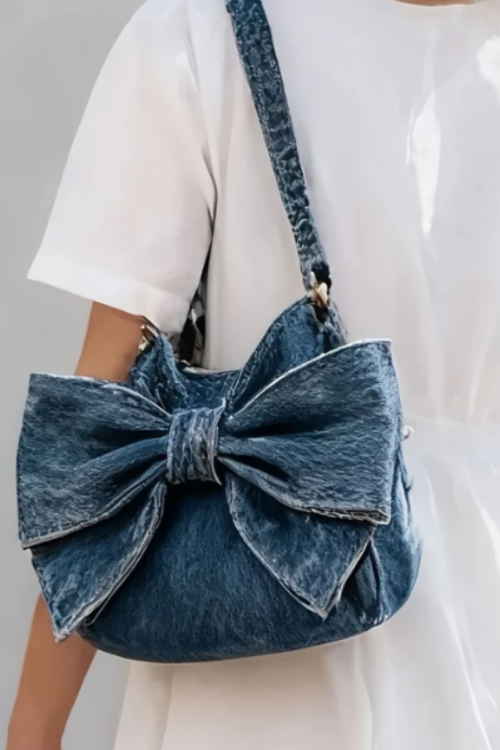 Agathe - Sac Rétro avec Nœud