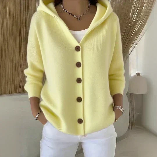 Sylvie | Cardigan À Capuche