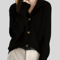 Claire | Cardigan Rétro en Cachemire