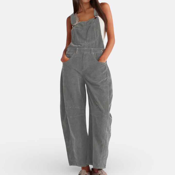 Caroline - Combinaison Pantalon Large Fluide