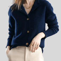 Claire | Cardigan Rétro en Cachemire