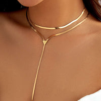 Collier choker en métal