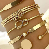 Bracelet Géométrique Ouvert
