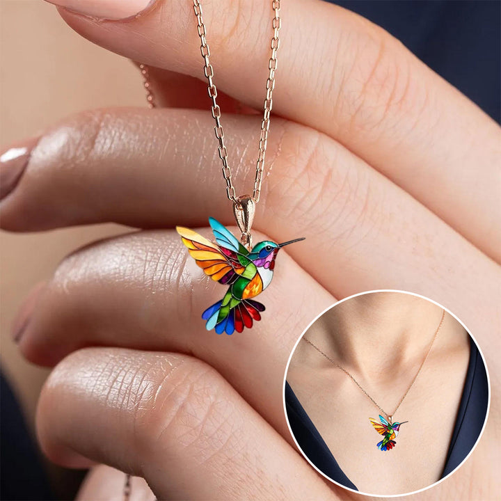 Clara™ | Pendentif colibri élégant