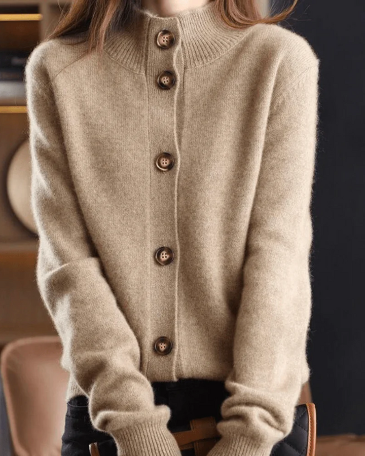 Claire | Cardigan Rétro en Cachemire