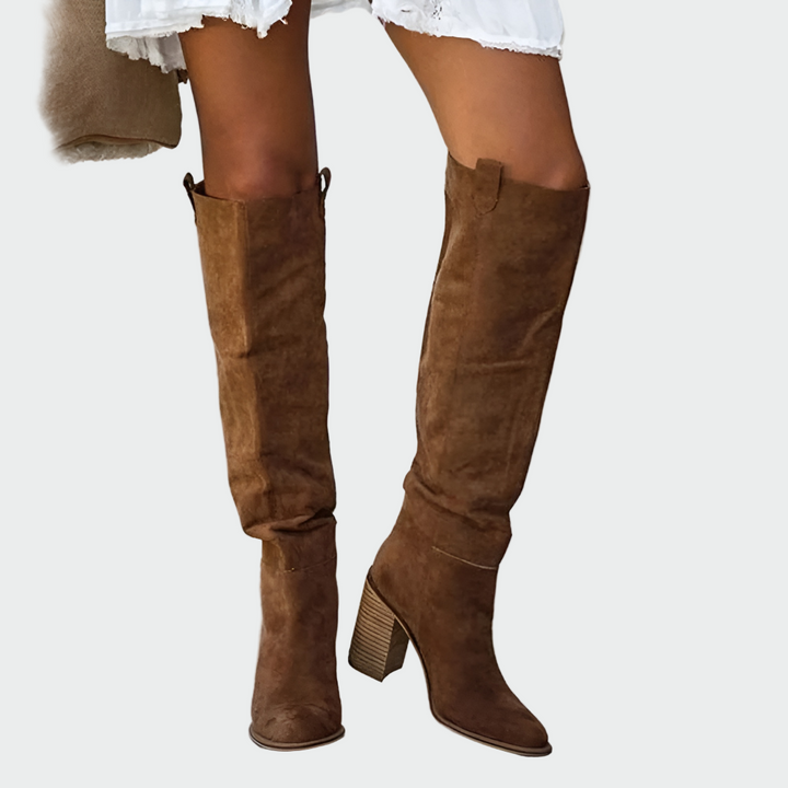 Renée - Bottes orthopédiques en cuir jusqu&