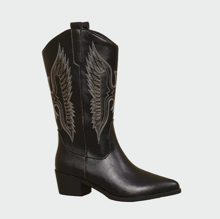 Prudence - Bottes western en cuir