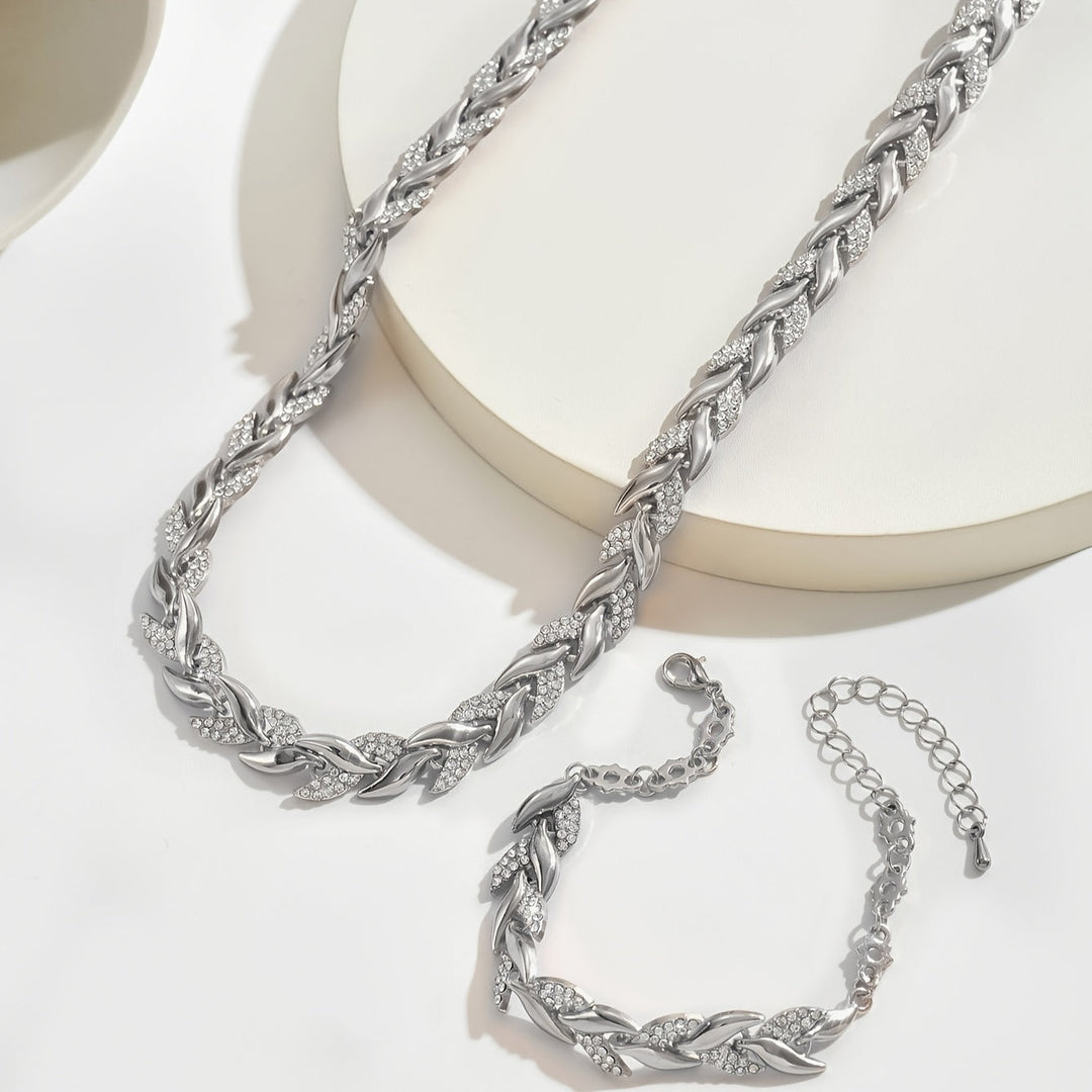 Aurora™ | Ensemble collier et bracelet fait à la main