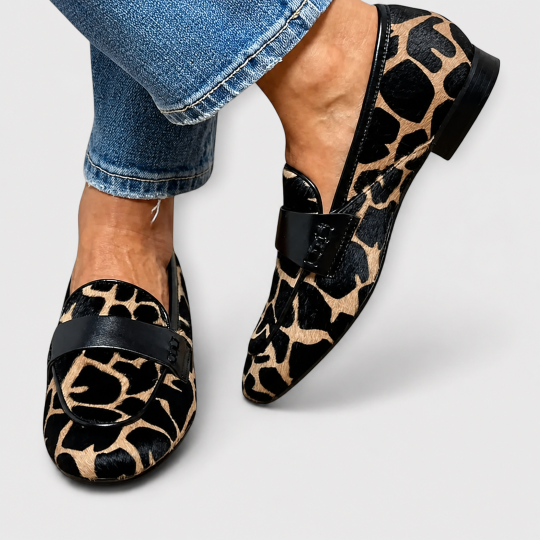 Nathalie | Mocassin Léopard