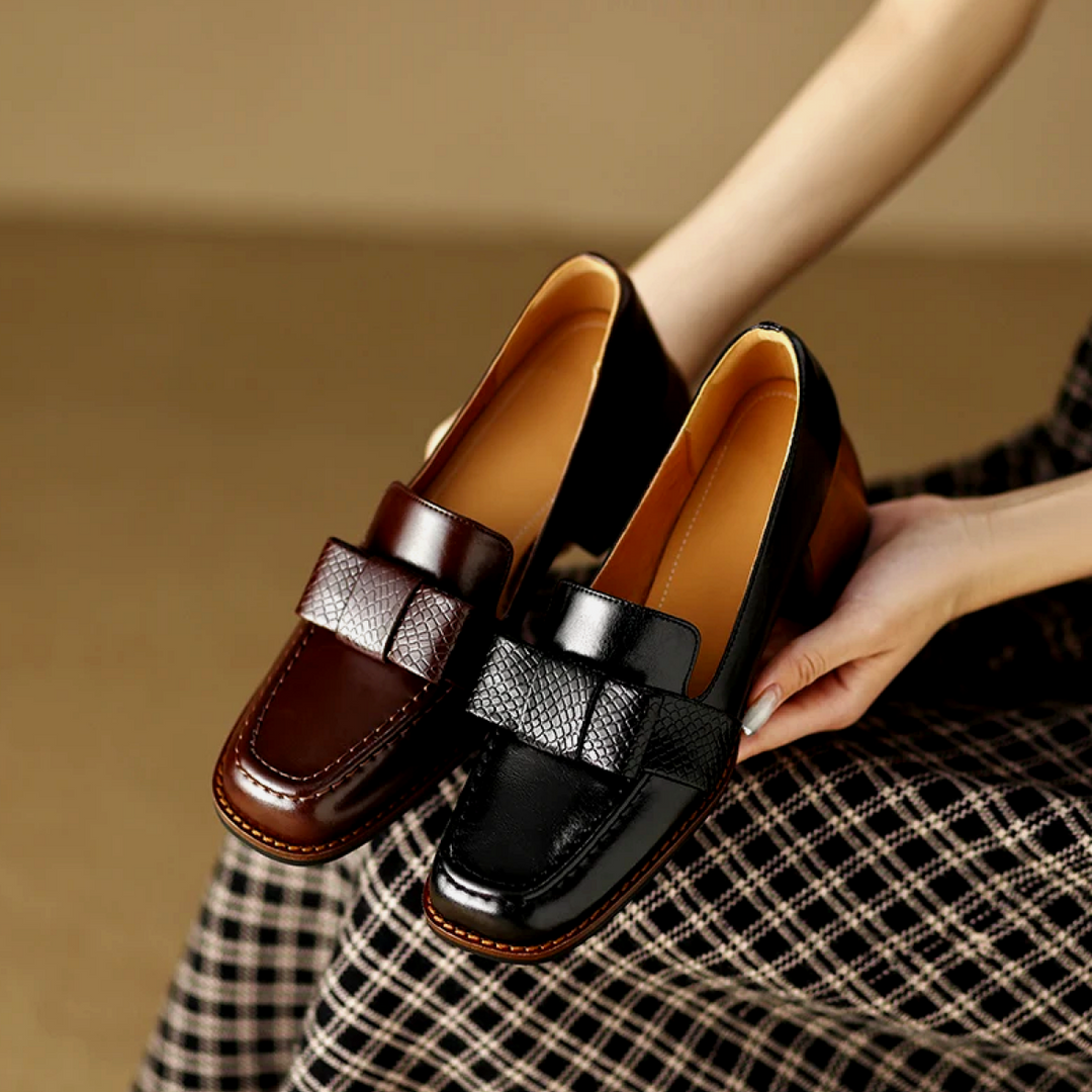 Aurore | Mocassins Contessa à Nœud