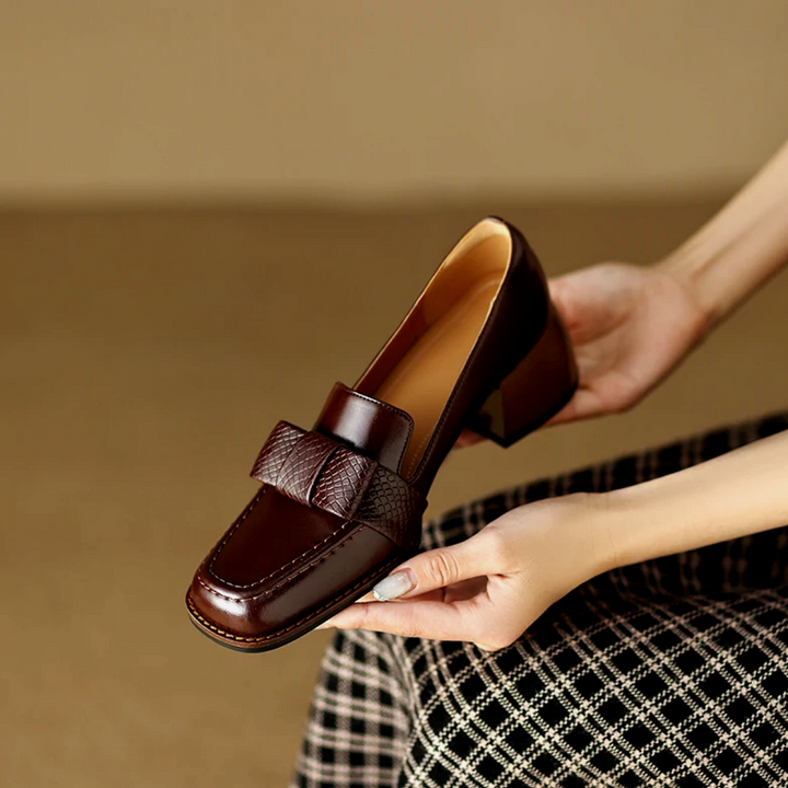 Aurore | Mocassins Contessa à Nœud