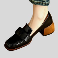 Aurore | Mocassins Contessa à Nœud