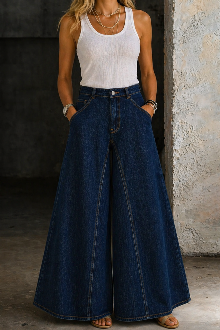 Isabelle - Jeans Taille Haute