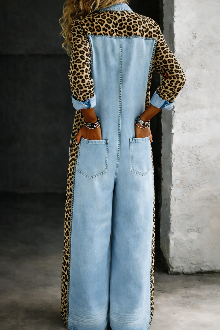 Inès - Combinaison en Denim
