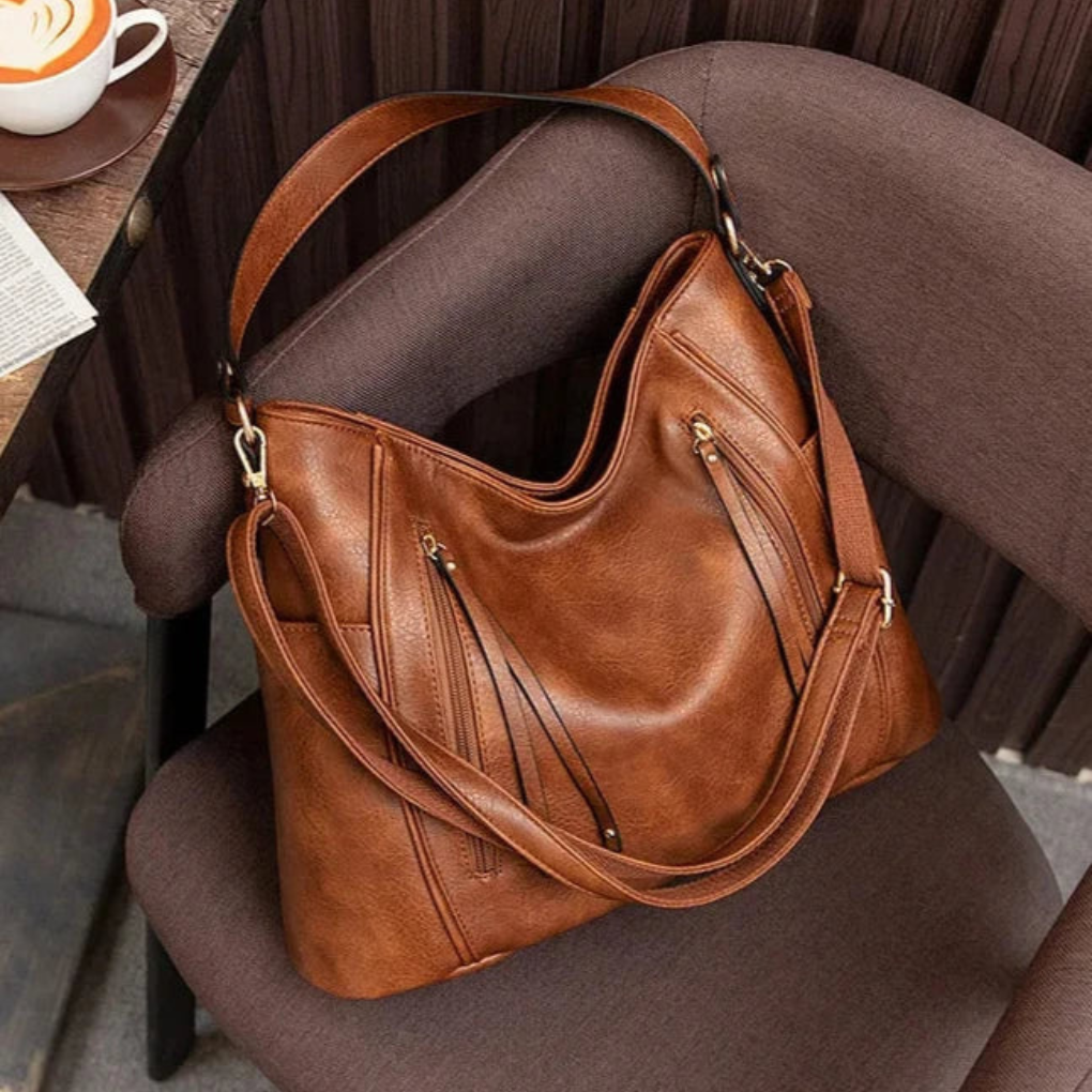 Gwendoline - Sac en Cuir à Franges