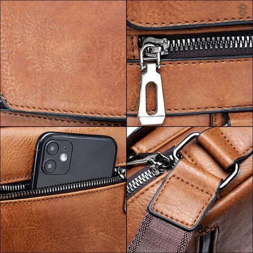 Constance - Sac en Cuir Pratique