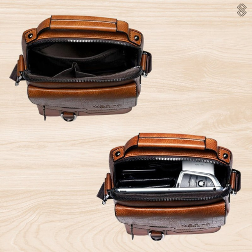 Constance - Sac en Cuir Pratique