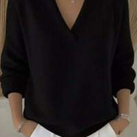 Violette | Pull Doux à Col V