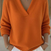 Violette | Pull Doux à Col V