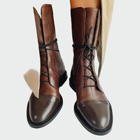 Yvette - Bottes orthopédiques en cuir