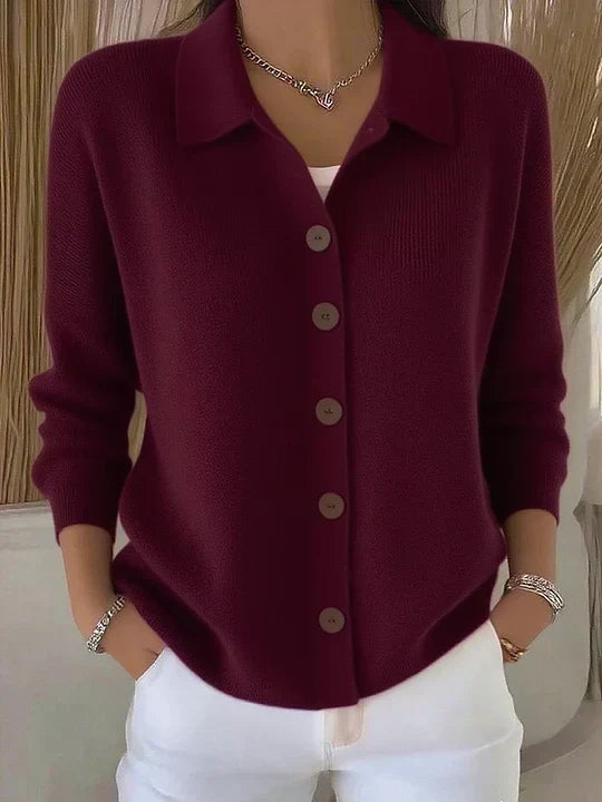 Joséphine | Cardigan À Col