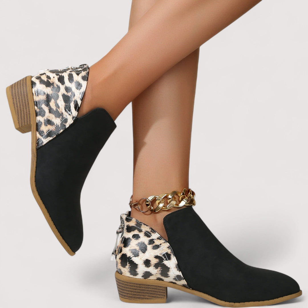 Jacinthe - Bottes en daim élégantes