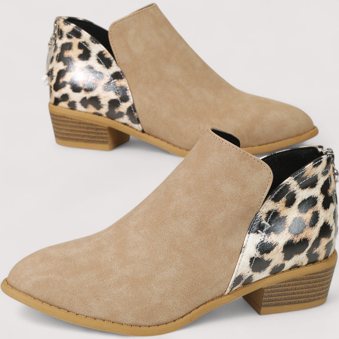 Jacinthe - Bottes en daim élégantes