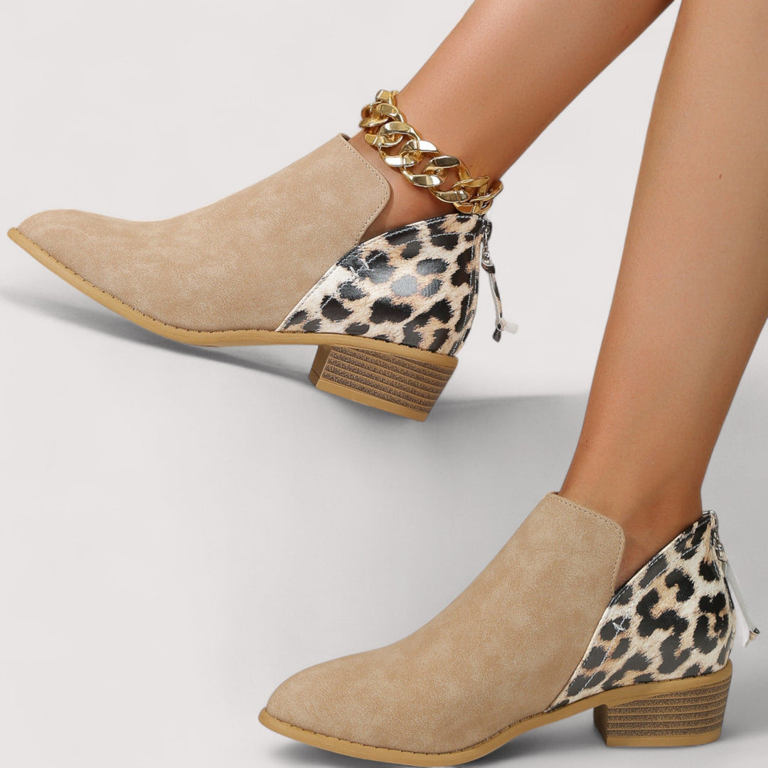 Jacinthe - Bottes en daim élégantes