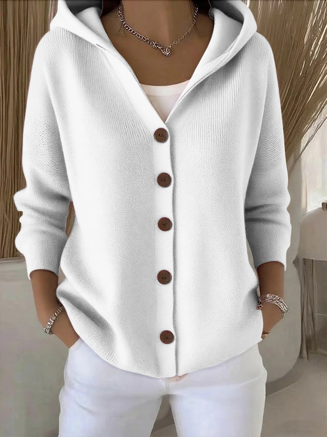 Rita | Cardigan à Capuche