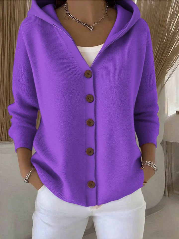 Sylvie | Cardigan À Capuche