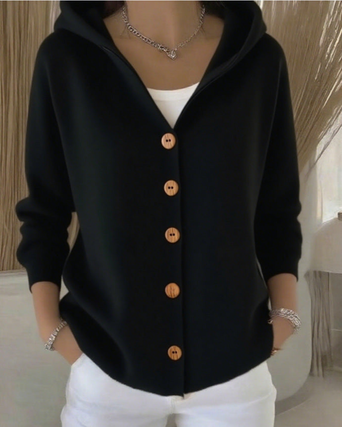 Sylvie | Cardigan À Capuche