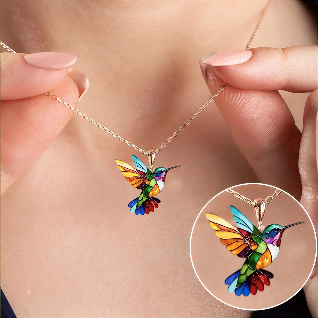 Clara™ | Pendentif colibri élégant